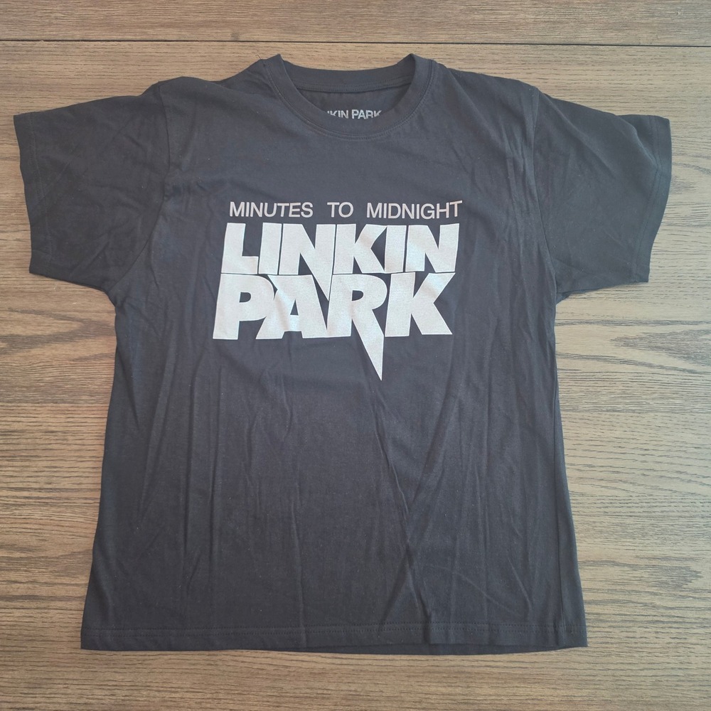 Linkin Park Minutes To Midnight Black Band T-Shirt Unisex 2XL NWT